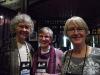 Booksellers Mary Gay Shipley, Barbara Theroux and Sarah Pishko at Opening Reception
